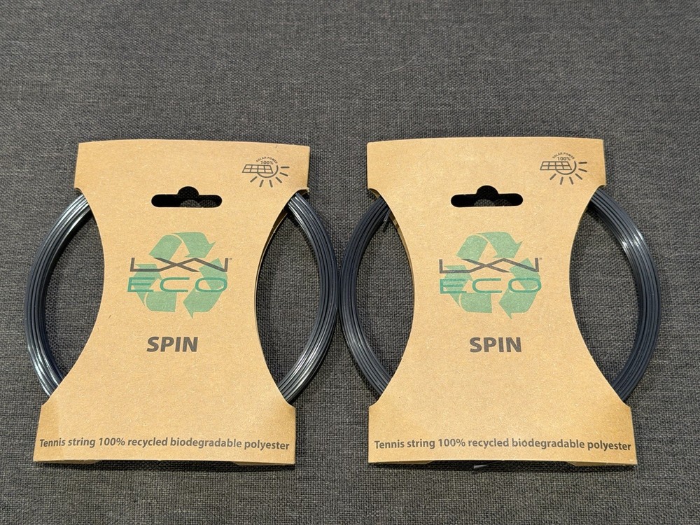 2 X Luxilon Eco Spin Tennis Strings
