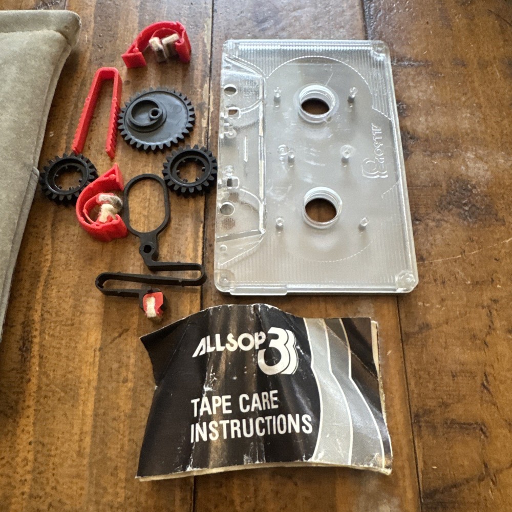 BMW Vintage Cassette Tape Deck Cleaner Kit & Instructions E30 E24 E28