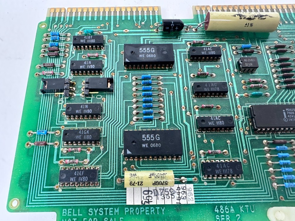 NOS WESTERN ELECTRIC 486A KTU CARD