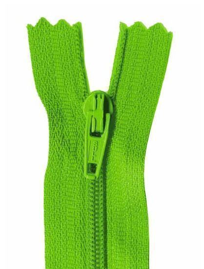 40cm Mid Green Dress Zip