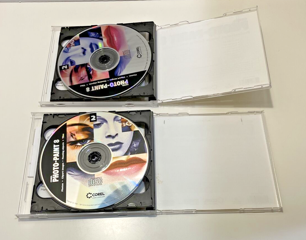 1998 Corel Photo-Paint 8 Upgrade Complete