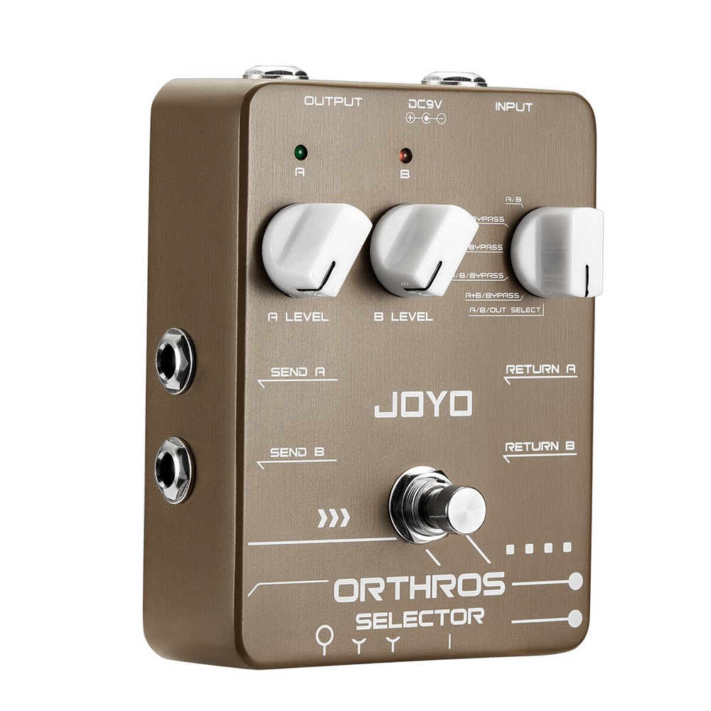 JOYO Loop Guitar Effect Pedal 6 Looping Modes 2 Line Loop JF-24 Selector Pedal