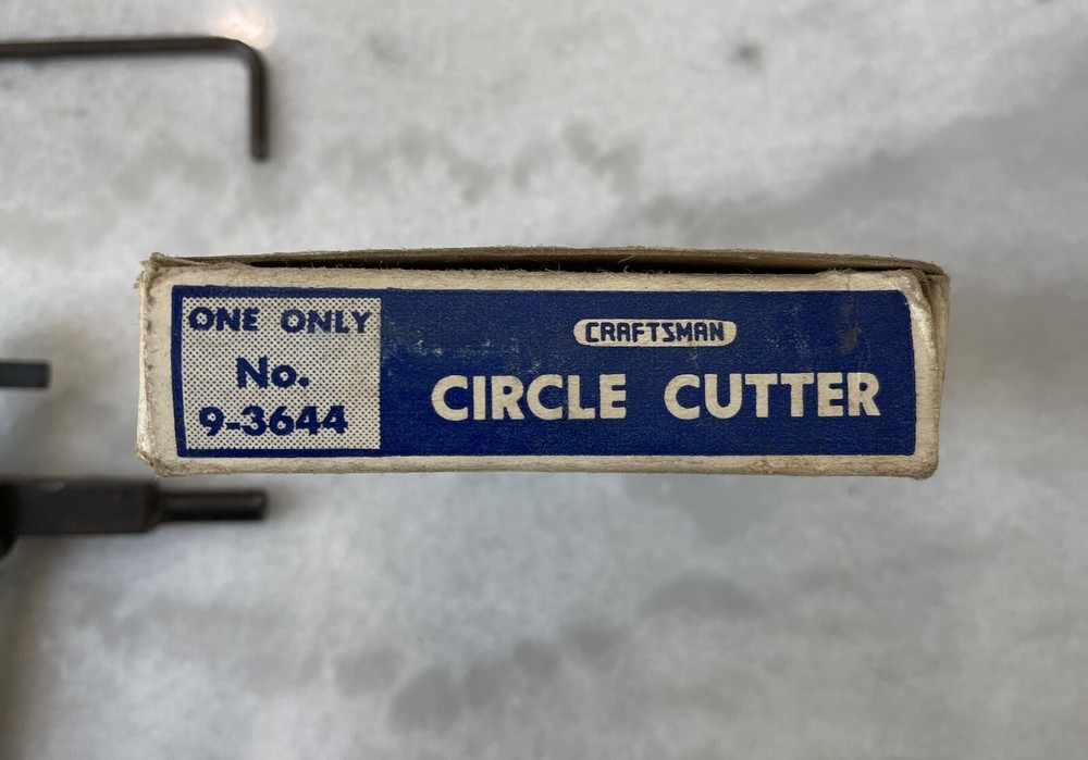 Craftsman Circle Cutter No 9-3644