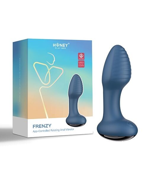 FRENZY ROTATING BUTT PLUG RECHARGEABLE VIBE