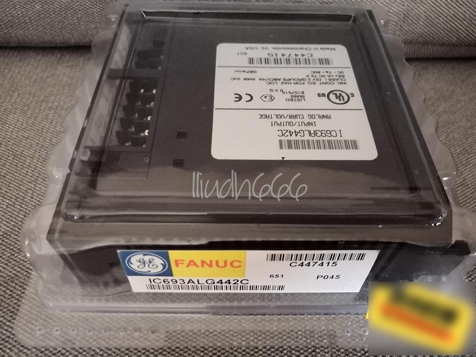 One GE FANUC PLC module IC693ALG442C New