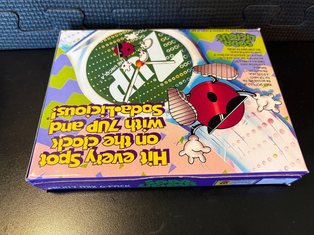Soda Licious fruit snacks - Empty custom design display box