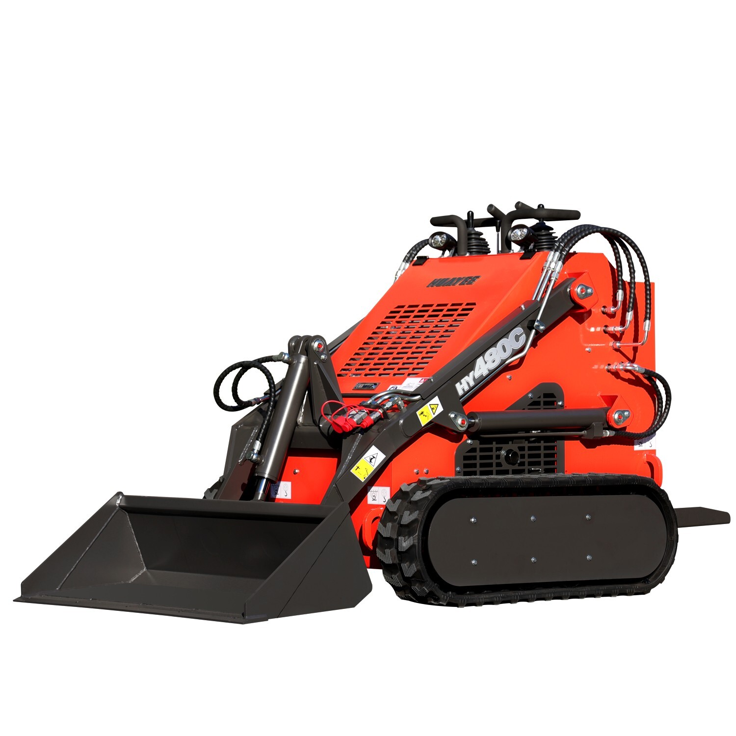 HUAYEE Mini Skid Steer Loader with EPA 23HP Engine, Free Shipping
