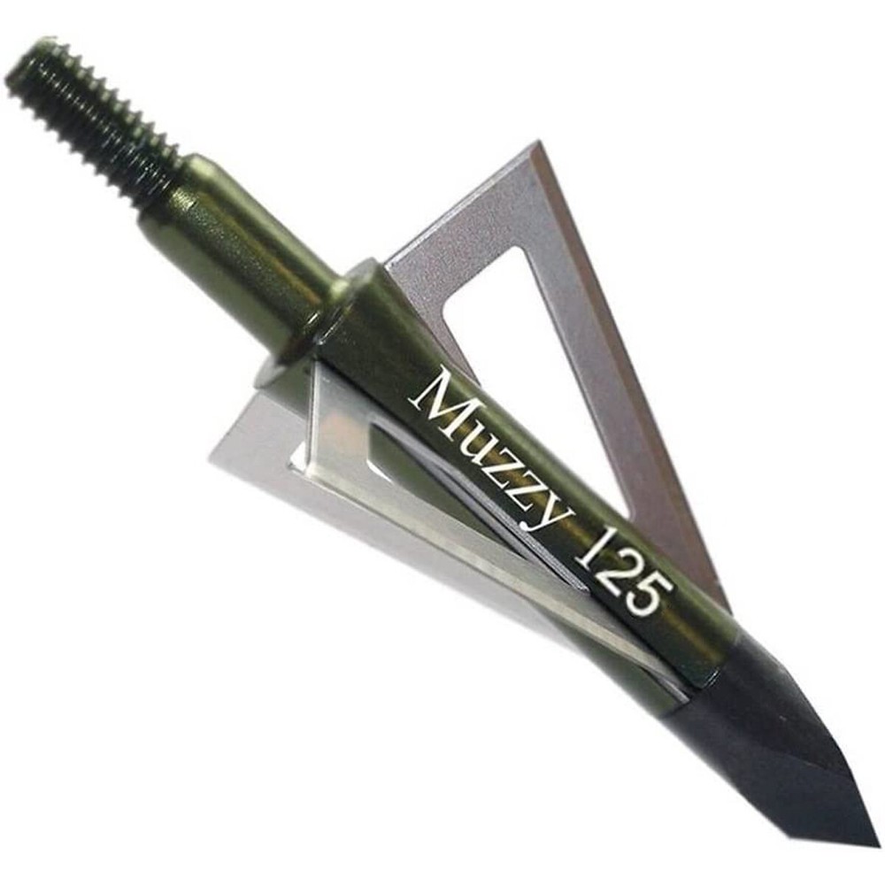 Muzzy 3-Blade Screw-In Broadhead 6-Pack - 125 Grain