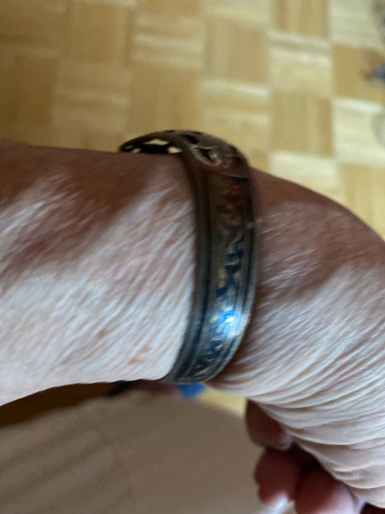 RUSSIAN SILVER NIELLO BRACELITE