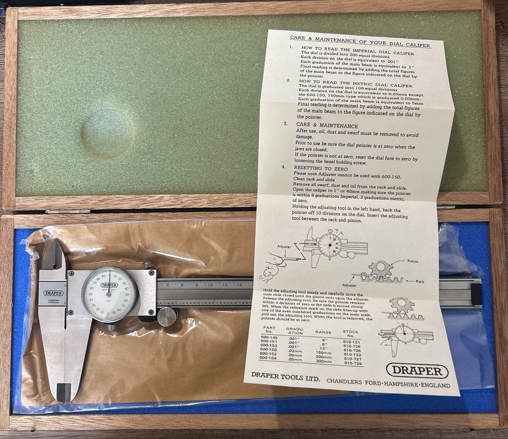Draper Dial Caliper