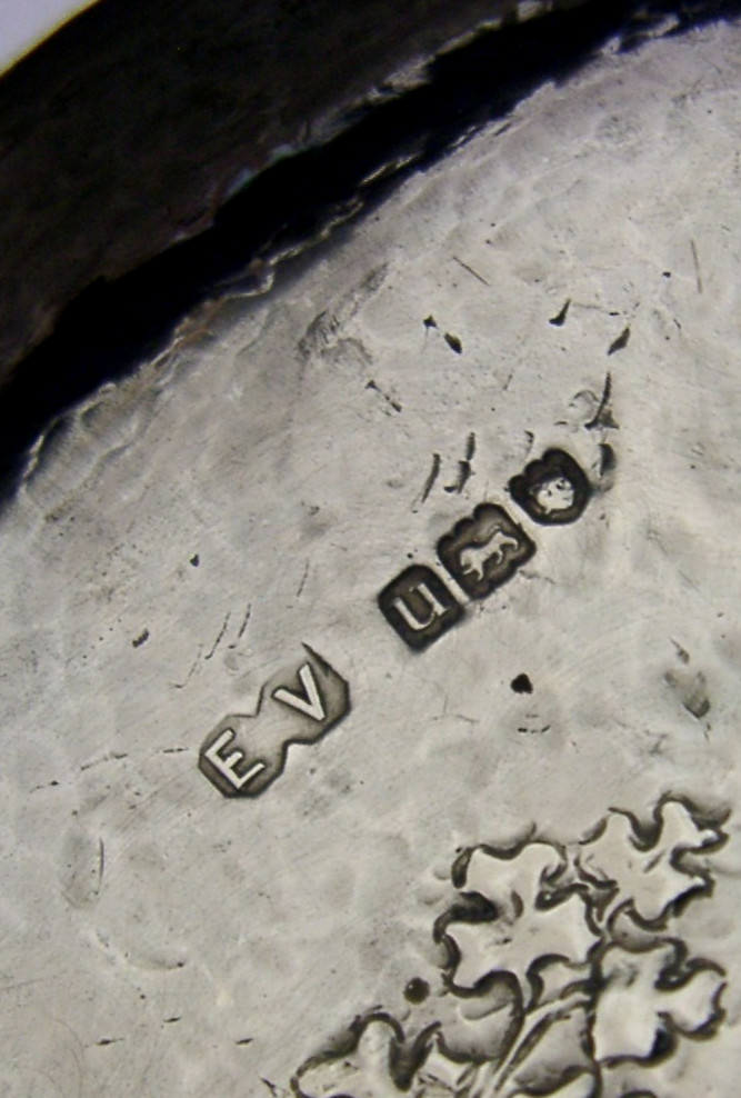 STERLING SILVER 8th KINGS ROYAL IRISH HUSSARS BOWL HAND MADE 1955 MILITARY 50g