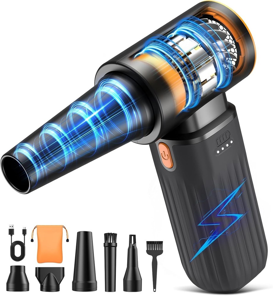Mini Portable Air Duster - Fast Charging, Long Runtime