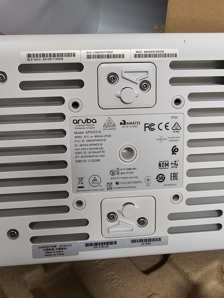 ARUBA APIN0318 Wireless Access Points - Free Shipping