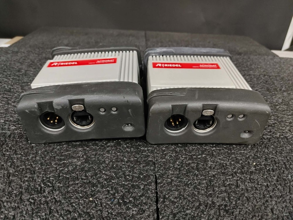 Riedel WB-2 Acrobat Digital Wireless Intercom Wireless Beltpack Headset Station