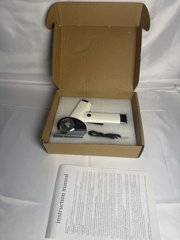 Electric Multi-purpose Fabric Cutter with USB Charging