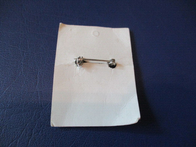 BIPLANE PEWTER LAPEL HAT PIN