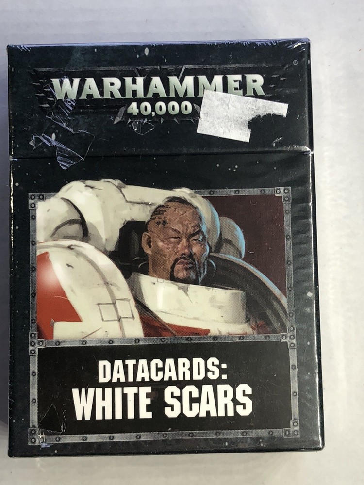 White Scars Datacards NEW Sealed/Verschweißt Warhammer 40.000 8th Edition