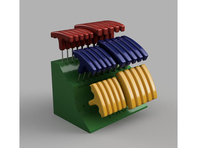 Hex Key T-Handle Holder