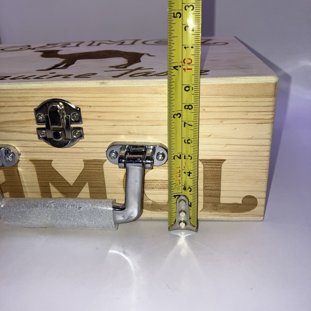 Custom Camel Wood Box
