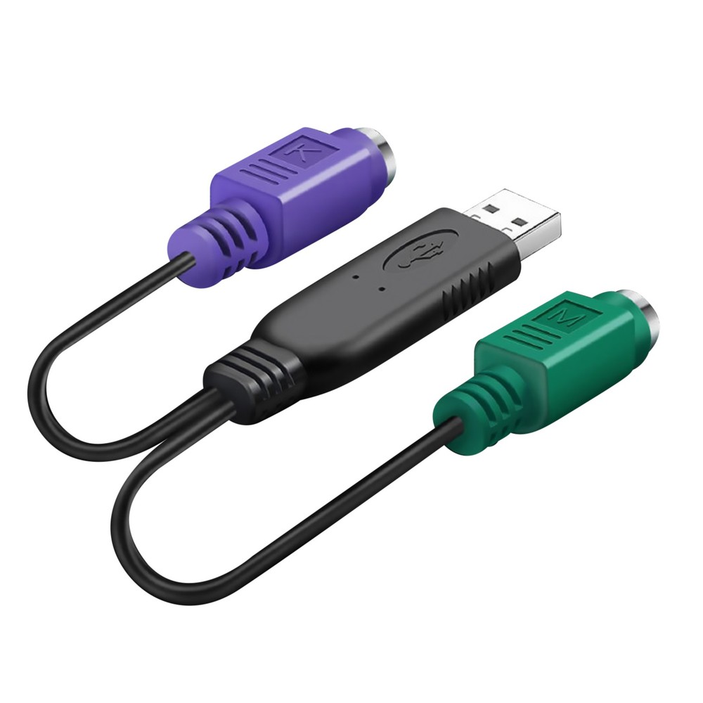 20cm Active Converter Connector Cable Adapter For Mouse Keyboard Scanner Laptops