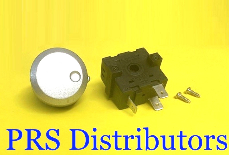 Bella Oven Function Selector Switch with knob & 2 Screws for Some Toasters Ovens