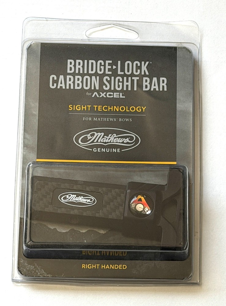 Mathews Bridge Lock Carbon Sight Bar - Right Hand