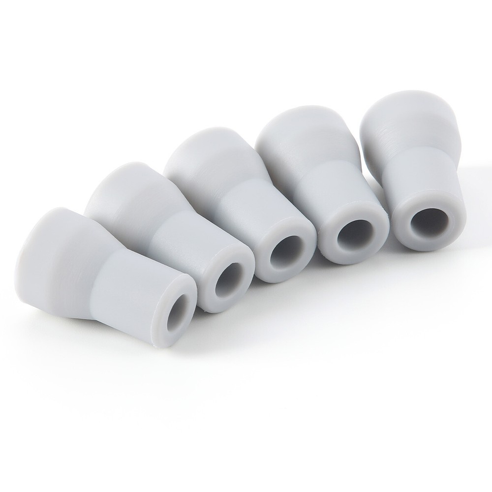 10Pc Dental Saliva Ejector Strong Suction Rubber Snap Tip Adapter Replacement