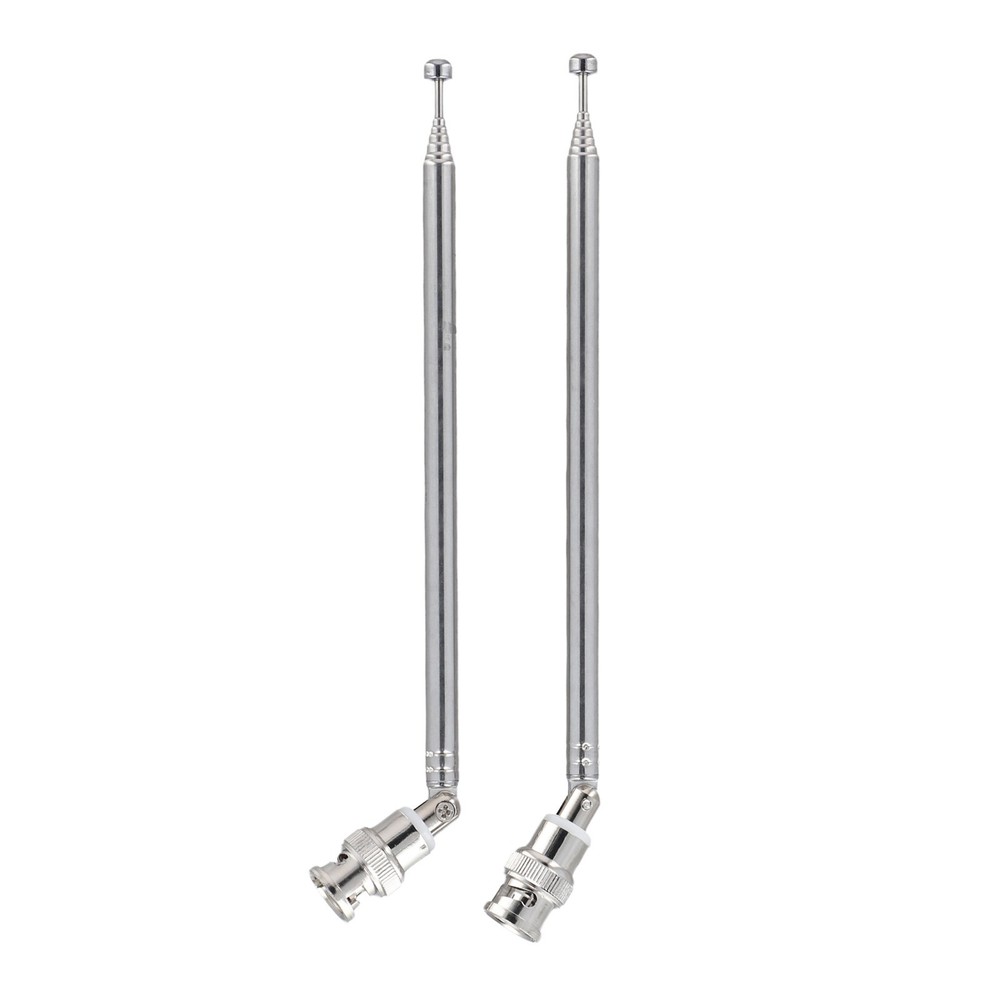 Exceptional Telescopic BNC Antenna 7 Sections AM FM UHF VHF Compatibility