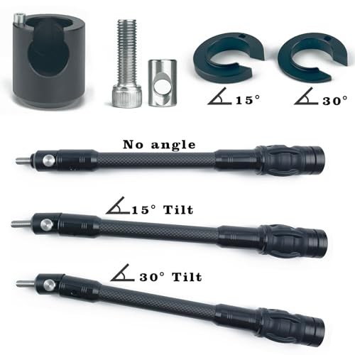 Archery Compound Bow Stabilizer Quick Disconnect Single Side Adjustable V-Bar