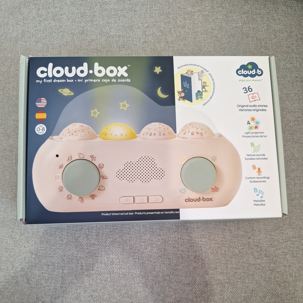 CloudBox – My First Dream Box Nightlight Projector & Storyteller Cloud B