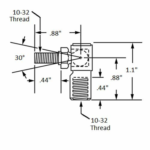 10-32 Quick Disconnect Ball Joint
