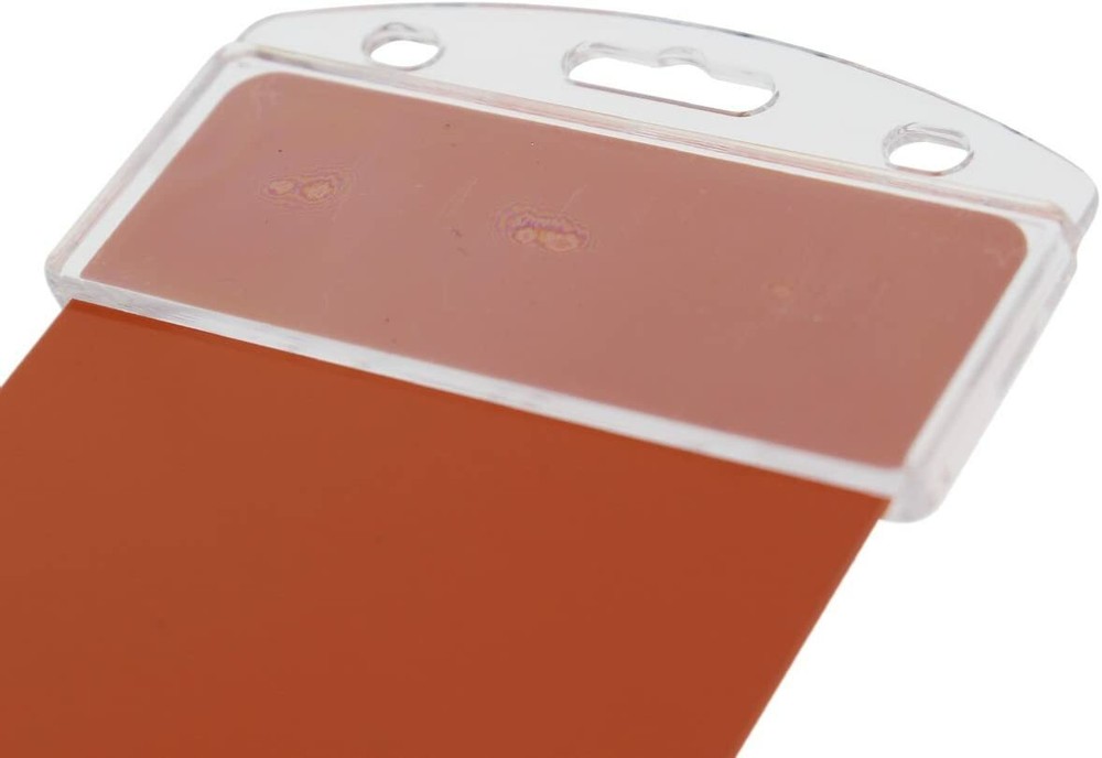5 Pcs Vertical Half Card Smart Chip Insert Badge Holder - Specialist ID