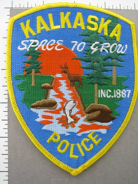 Michigan KALKASKA POLICE Patch