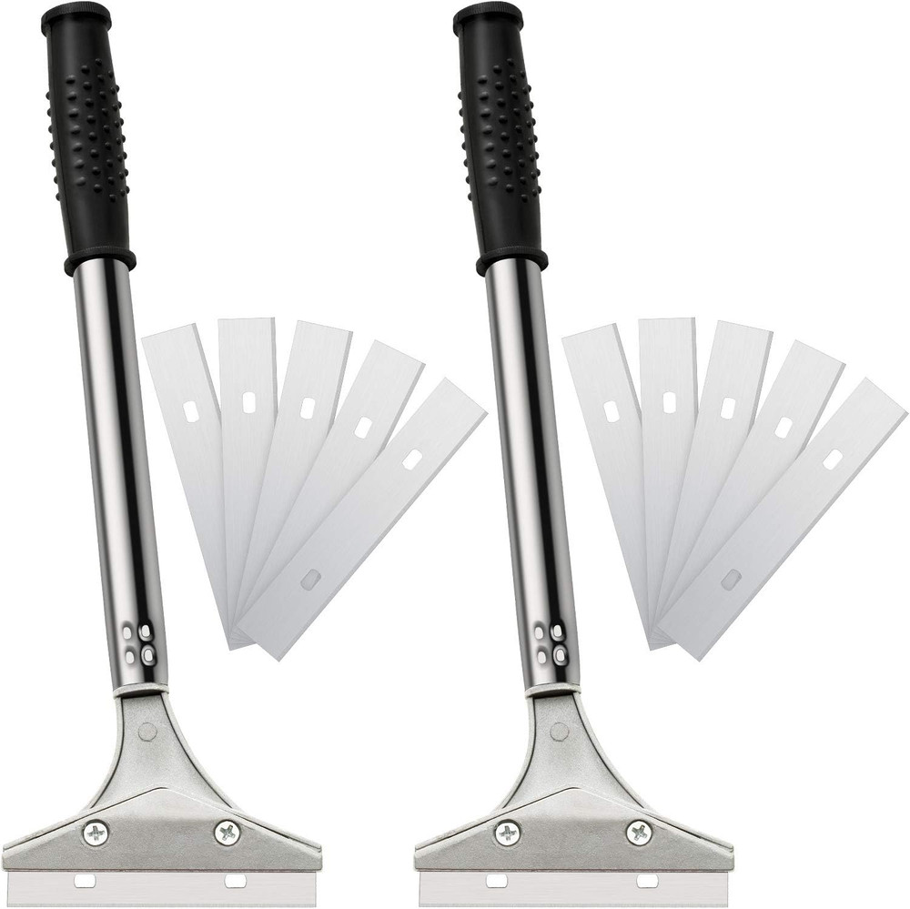 Mudder 4 Inch Razor Blade Scraper Tool Wallpaper Floor Tile Paint Removal Smooth