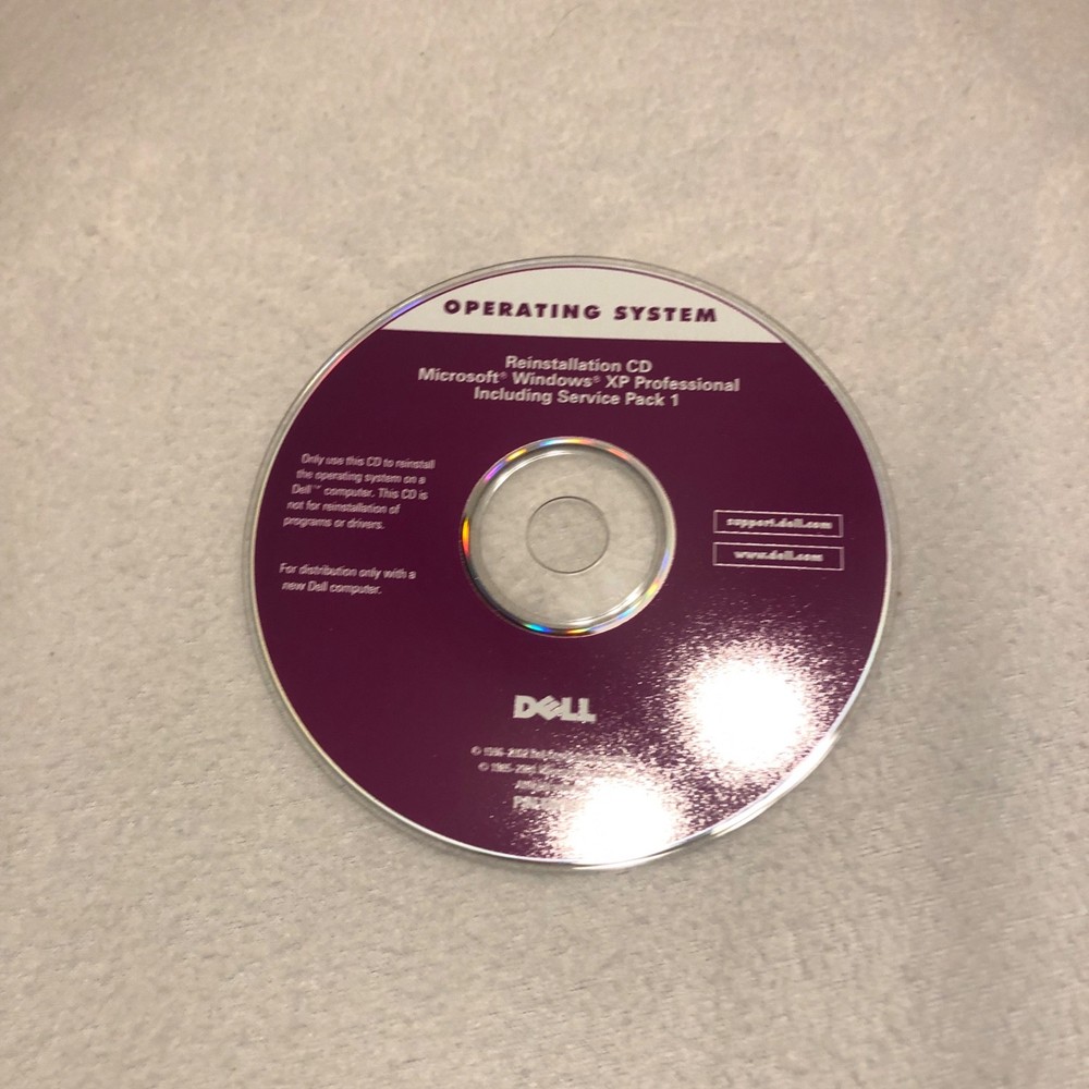 Office XP 2002, Windows XP Professional SP1 Reinstall CD Operating System