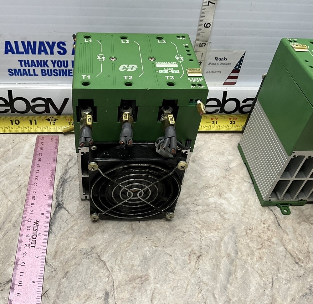 Mesa Electronic CD3000S-2PH Thyristor CD AUTOMATION USED TESTED 5-30 VDC Input
