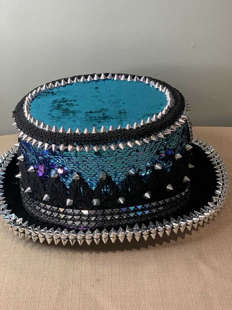 Spiked Mardi Graw / Biker Hat