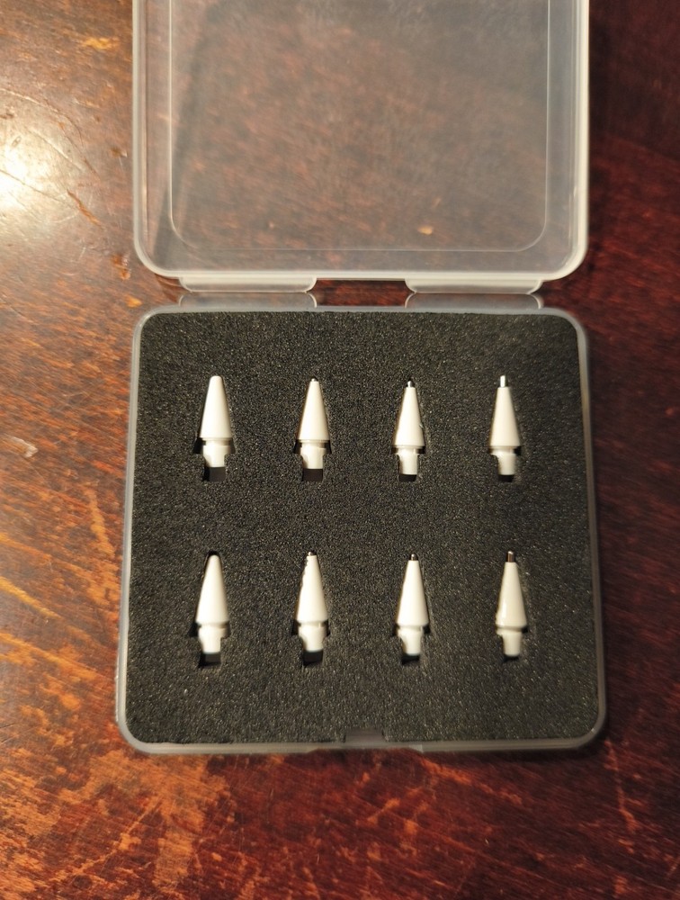 Inesore Replacement Tips (8) with Case