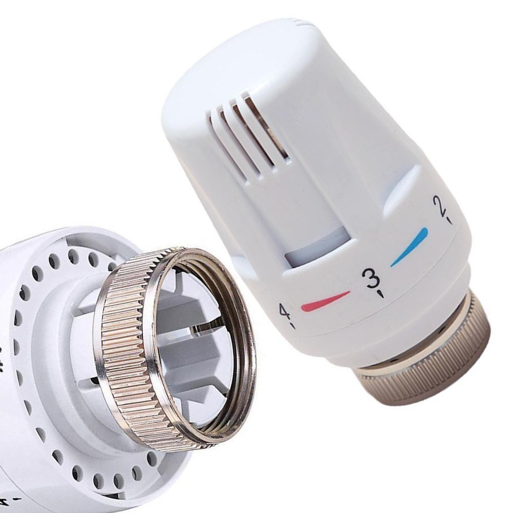 Constant Temperature Valve Head for Radiators Compatible Thread M30 x 1 5