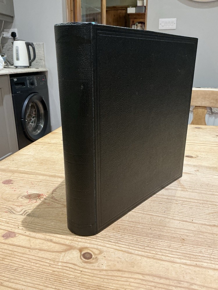 SG Plymouth Peg Fitting Stamp Album With British S.E. Asia Collection And Sleeve