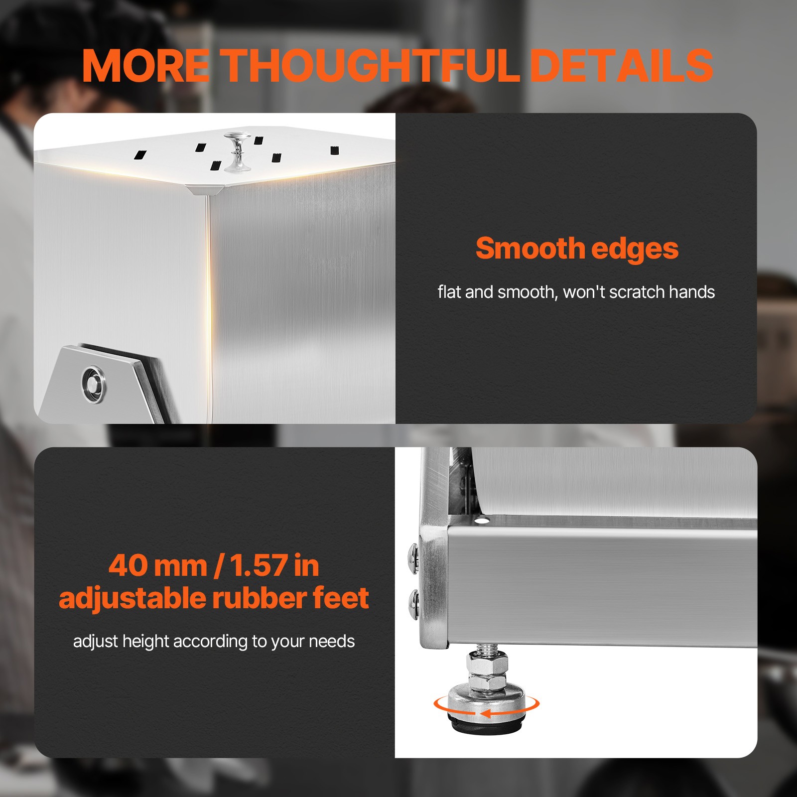 60LB Tilt Manual Meat Mixer Hand Meat Sausage Mixer Machine Stainless Steel