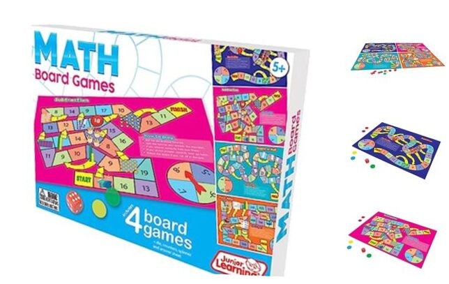 JL425 Math Board Games - Multi - Multi - Math Board Games
