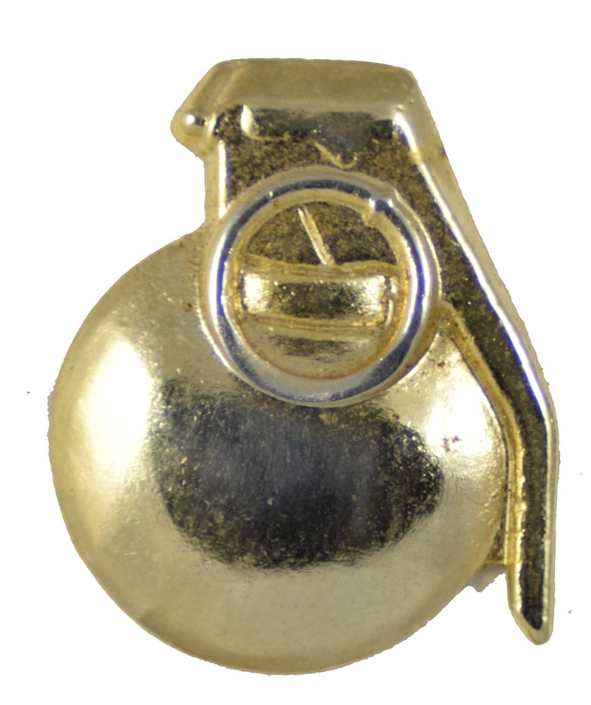 BASEBALL GRENADE HAT PIN