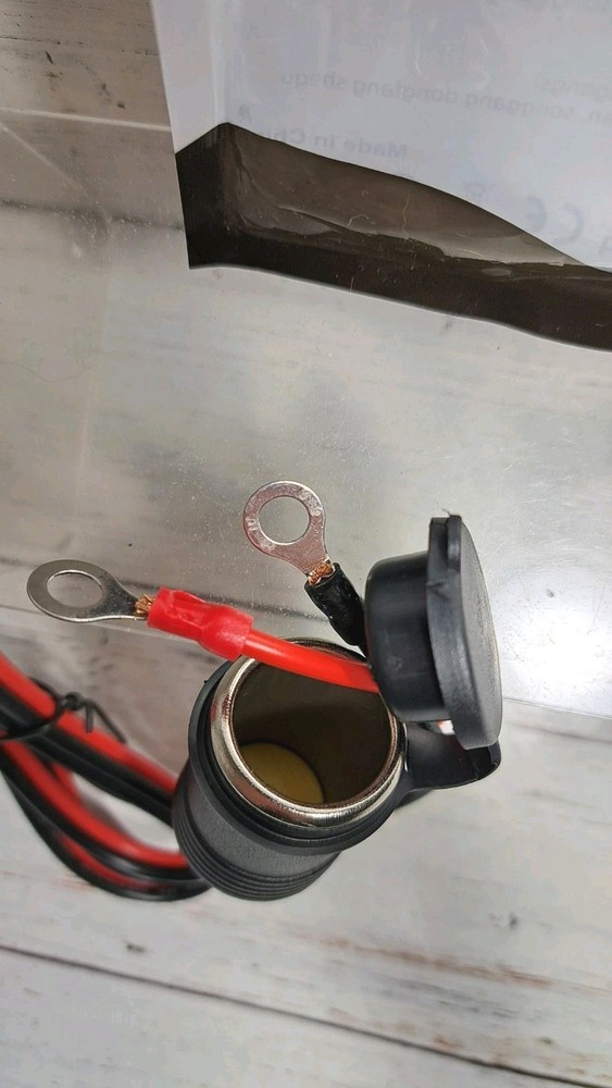 Fixed Thread Cigarette Lighter Socket Extension Cable with Perforated...