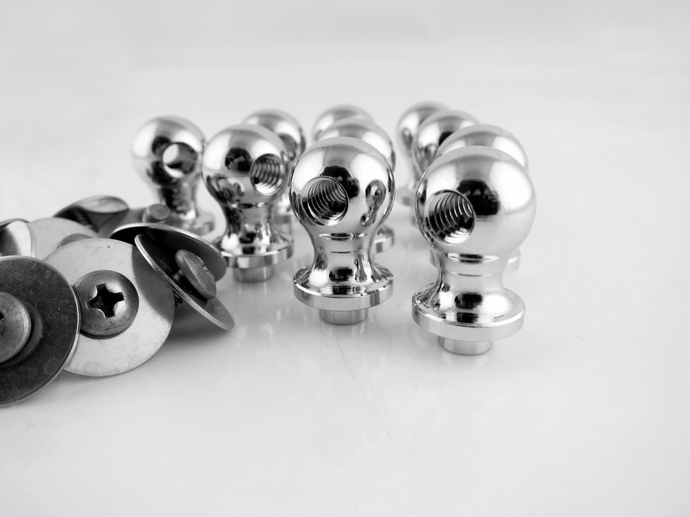 10 Single End Tom Drum Lugs with Mounting Screws