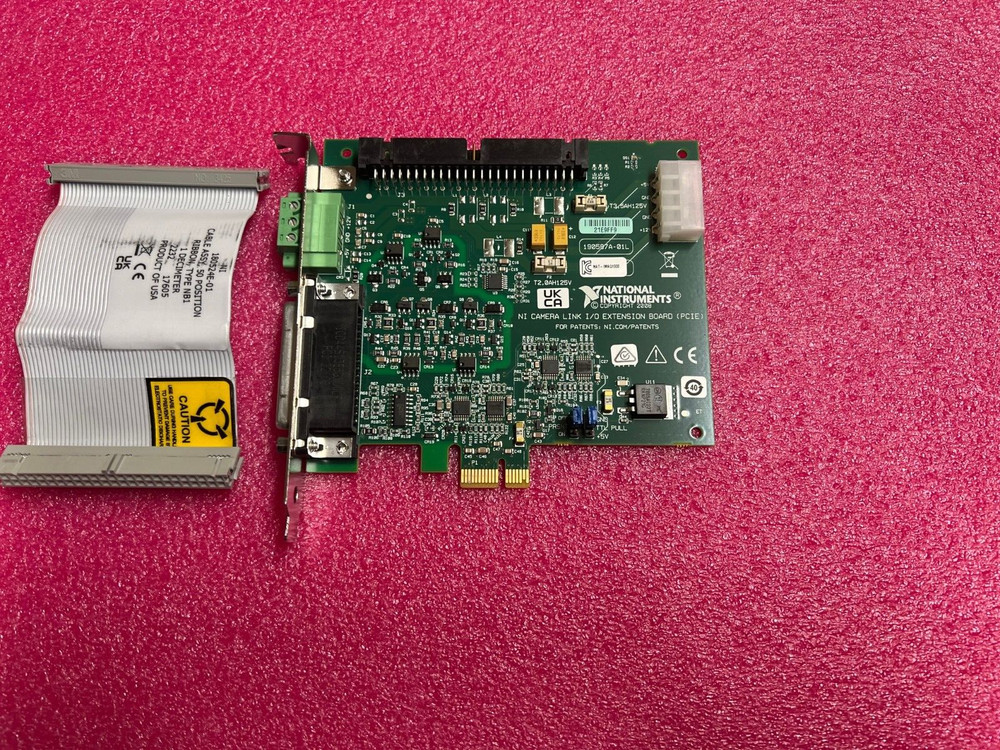 National Instruments CAMERA LINK I/O EXTENSION BOARD PCIE W/ Cable