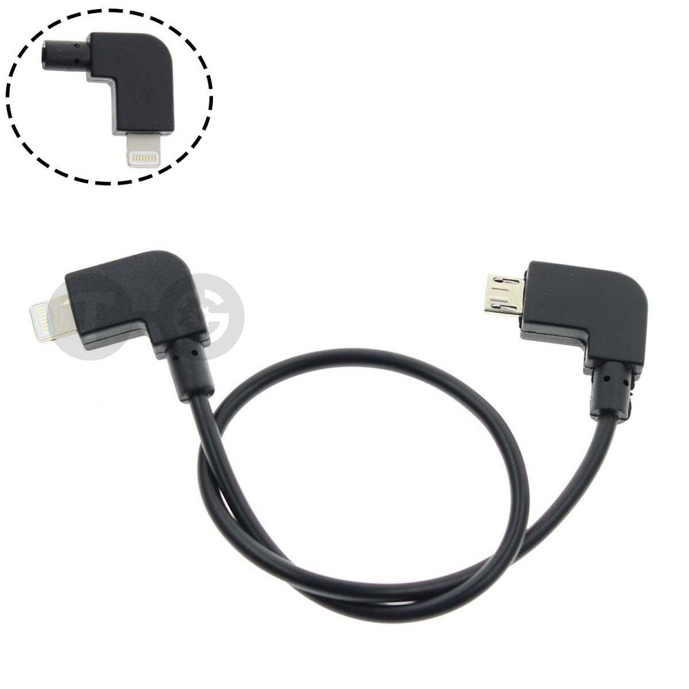 OTG Micro USB Cable For IOS iPhone/iPad Lightning DJI MAVIC PRO AIR Spark RC