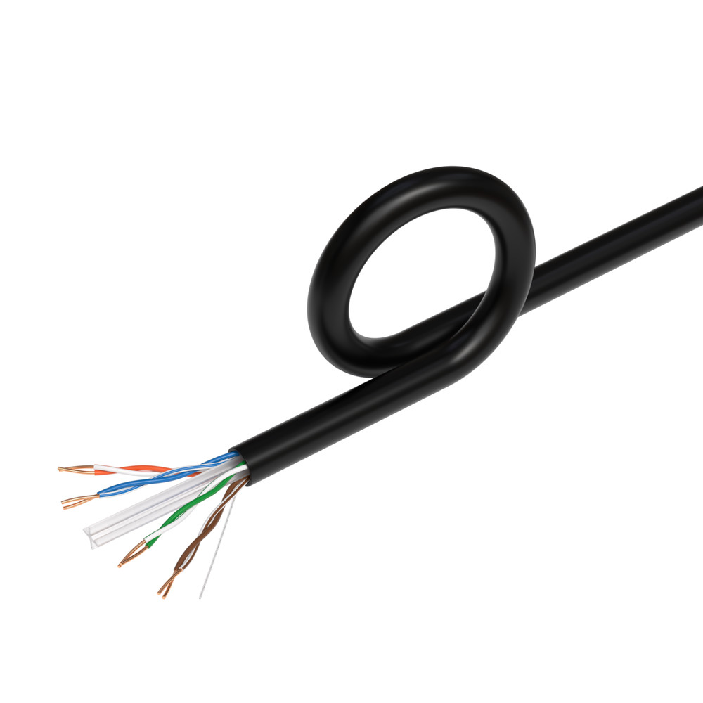 1000ft CAT5e Cable Solid Wire 24AWG Box Cat5 Ethernet Network RJ45 UTP FTP Bulk