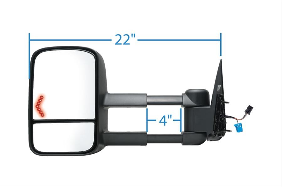 K Source Side View Mirror 62076G