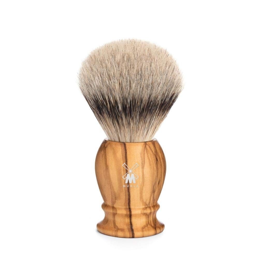 Silvertip Badger Brush with Plastic-Free Handle